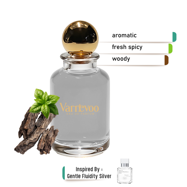 Silva Fluidity – Unisex Luxury Scent Inspired by Gentle Fluidity Silver