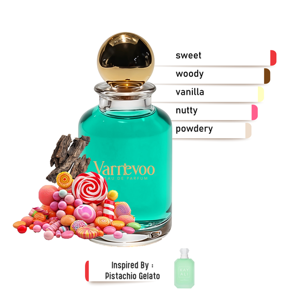 Pistachio Bliss – Aroma unisex de lujo inspirado en el delicioso helado de pistacho | 33 by Kayali
